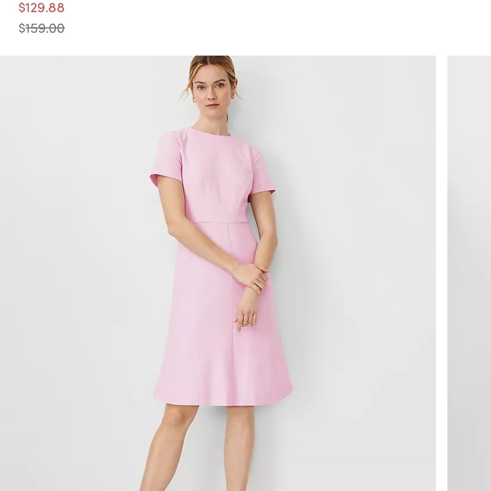 Elegant Pink Women's Dress